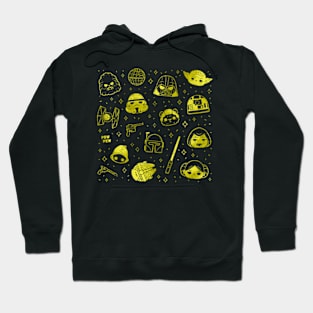 Galaxy Wars Icons Hoodie